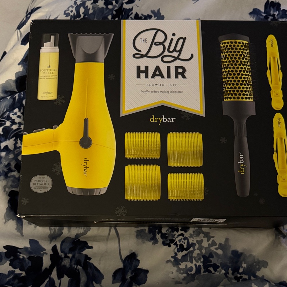 Drybar Vibrant Yellow The Big Hair Blowout Kit